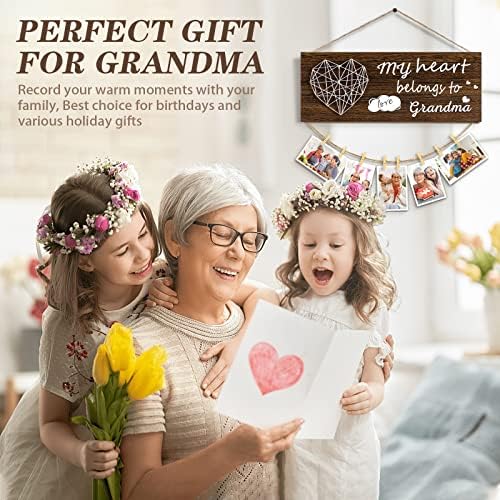 Matiugod bake pokloni okvir za slike, pokloni za majke za baku od unuka i unuka, bake, okvir za slike bake pokloni za rođendan Majčin