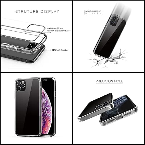 Telefon kompatibilan sa Samsung iPhoneom Frankenstein 13 7 8 x Xr 11 12 Pro Max Se 2020 14 Scratch Vodootporni pribor proziran