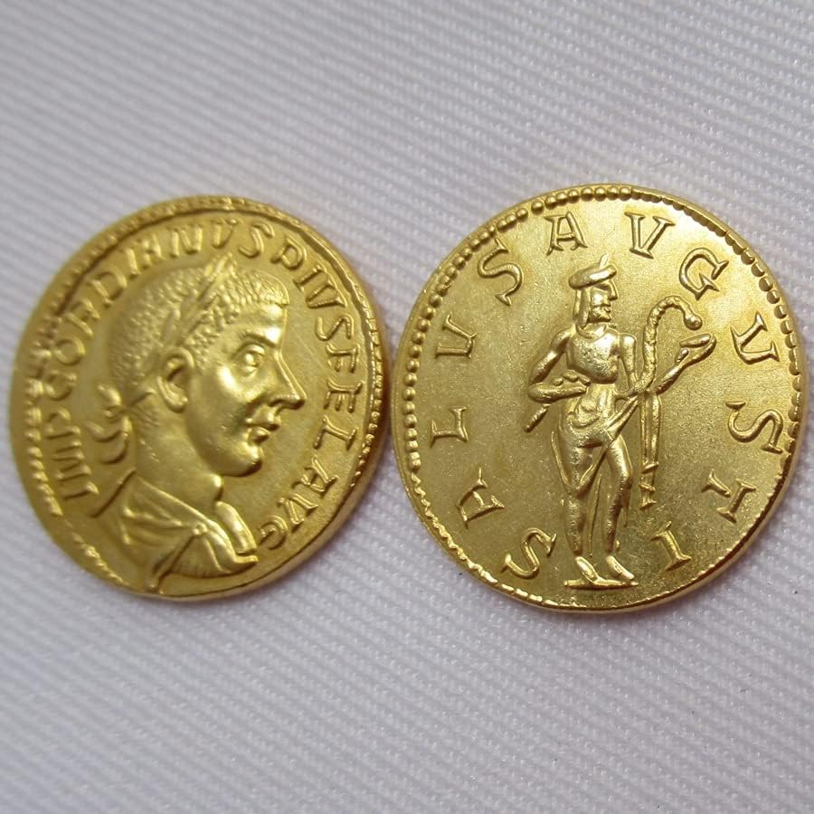 Srebrni dolar rimski novčić Strani kopija Komemorativni novčić RM17