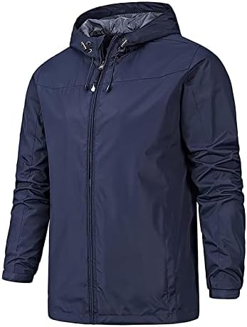 ADSSDQ muška jakna zima, park zima plus veličina dugih rukava muški modni jakni srednje težine vjetroem visoki vrat4