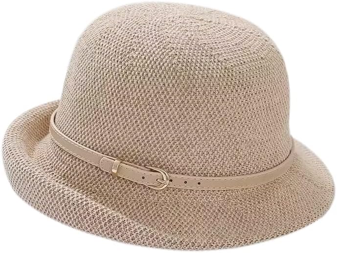 Vikodah Cloche okrugli šešir za žene proljetno ljeto jeseni 1920 -ih Fedora Bucket Hat Roll up ribolovni šešir