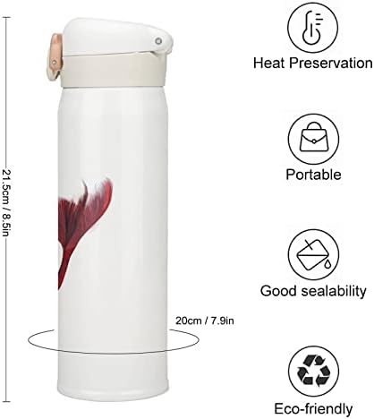 Izolacija repne boce od sirene od nehrđajućeg čelika vakulirana čaša za vanjsko putovanje za putnički kampiranje 350 ml