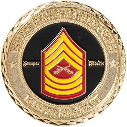Sjedinjene Države Marine Corps USMC Master narednik Rank Challenge Coin