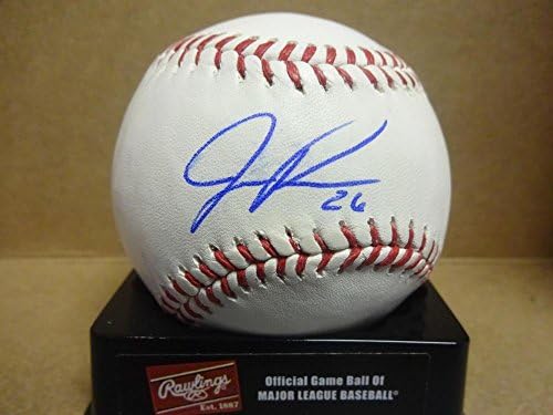 Jason Rogers Pittsburgh Pirates potpisao je M.L. Bejzbol w/coa - autogramirani bejzbol