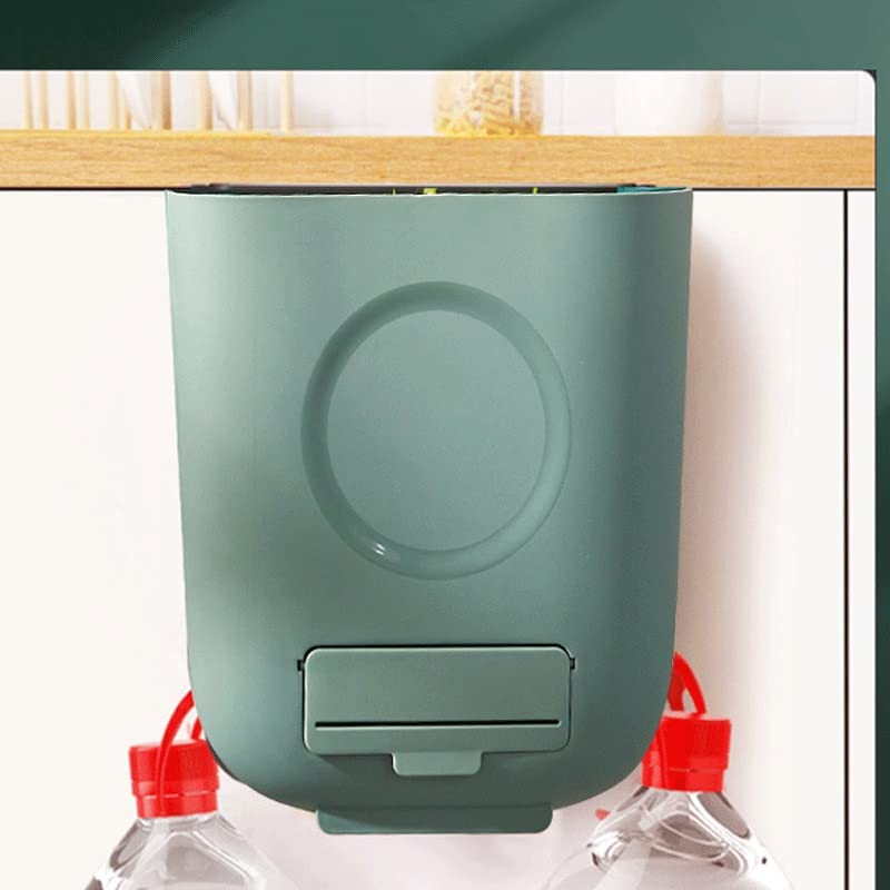 Sklopiva kanta za smeće na vratima kuhinjskog ormarića viseća kanta za smeće Zidna kanta za odlaganje smeća u kupaonici