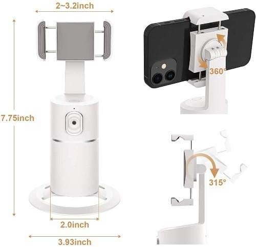 Stalak i nosač za Samsung Galaxy S8 Plus - PivotTrack360 Selfie Stand, Mount za praćenje lica za praćenje lica za Samsung Galaxy S8