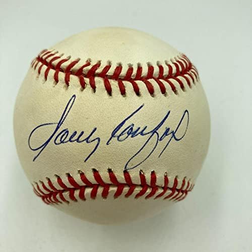Sandy Koufax potpisala je službeni bejzbol Nacionalne lige s JSA CoA - Autografirani bejzbol