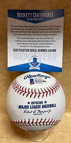 Chavez Young Toronto Blue Jays Rookie Year potpisao auto bejzbol Beckett R41188