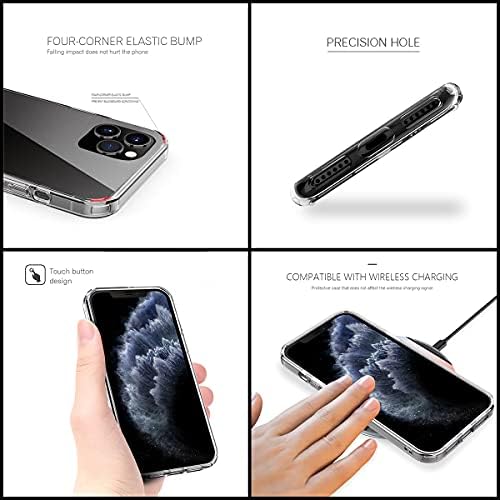 Slučaj za telefon kompatibilan s iPhone astro Mini Texas X 2 XR 6 7 8 Plus XS 11 12 Pro Max SE 2020 Vodootporni pribor Scratch, Transparent