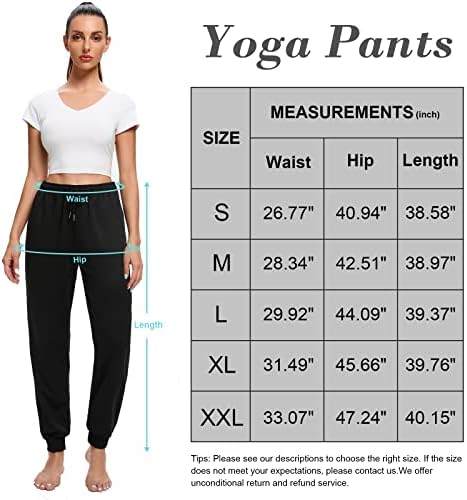 Culayii ženski visoki struk joga trenirke ljetne suhe suhe ležerne hlače lagane jogere atletske hlače