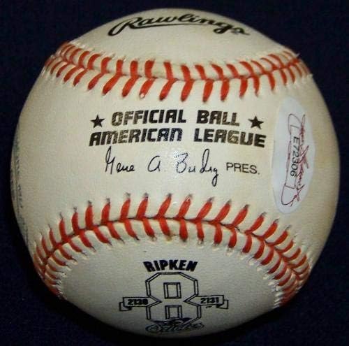Rijetko! Cal Ripken Jr. Potpisan autogramiranim ovjerenim i poštanskim oznakom bejzbol JSA CoA! - Autografirani bejzbol