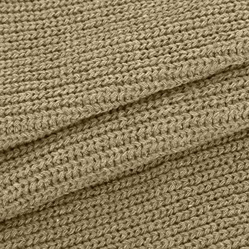 Džemperi za žene 2022 casual vafle pletiva pulover dugi rukavi v vratni vrhovi asimetrična hem bluza predimenzionirana skakač