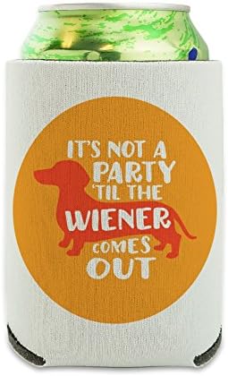 To nije zabava dok Wiener izlazi jazavčani pas smiješno može hladiti - pij zagrljaj rukav zagrljaj koji se može srušiti - pića izolirana