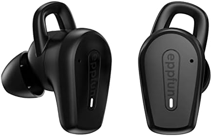 Eppfun Hybrid Active Buiching Beideless Earbuds, Qualcomm Aptx-adaptivni hifi uši, Bluetooth 5.2 Slušalice za otkrivanje u uhu, 6-mic