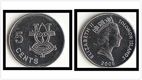 Oceania Solomon Islands 5 bodova kovanice 2005. Izdanje Kolekcije poklona stranih kovanica