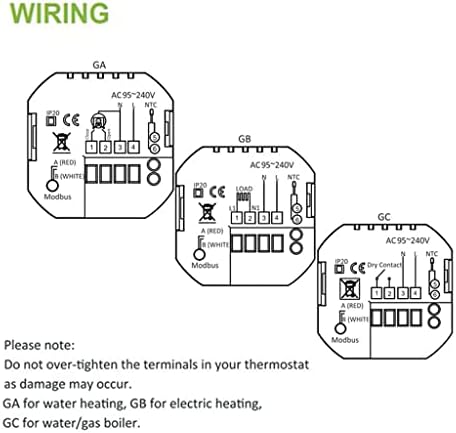 Miaohy Smart Home Termostat Electric/Water Potu grijanje kuće regulator temperature kuće