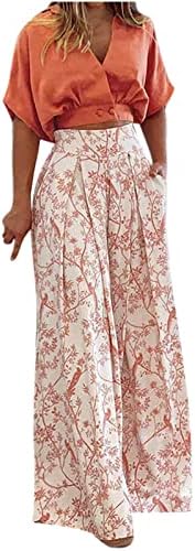 Grafički ispis cvjetni brunch 2 komadići setovi hlača za djevojčice Summer Fall gaći