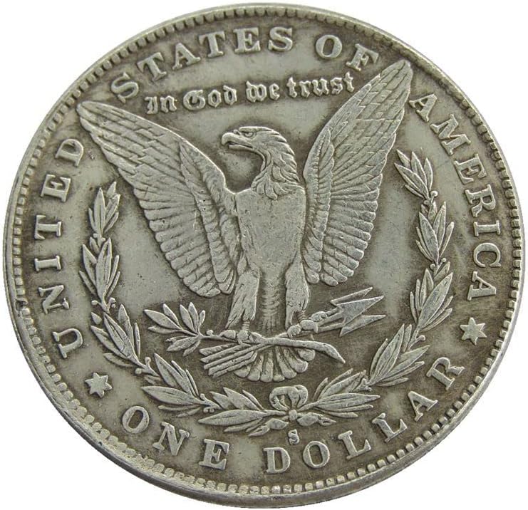 Silver Dollar Wanderer Coin Us Morgan Dollar Strani kopija Komemorativni novčić 05