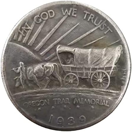 Antikni zanat 1939. D Prigodni novčić bakar srebrni srebrni dolar srebrni krug 3635