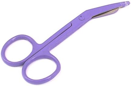 Odontomed2011® Lister Band Scissors 3,5 puna ljubičasta boja nehrđajući čelik 3 1/2 zavojnice