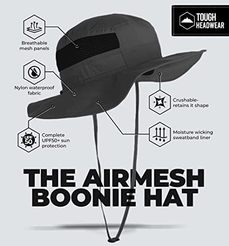Čvrsti šešir za ribolov glava za muškarce i žene - Boonie šešir - Muški šešir za plažu, kampiranje, vrtlarni šešir, vanjski šešir,