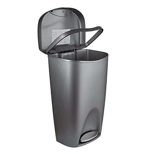 13 Gal Brim plastični kuhinjski kanti za otpad kante za smeće, koraka kuhinja kanta za smeće s mekim zatvaračem, kompaktnim kantama