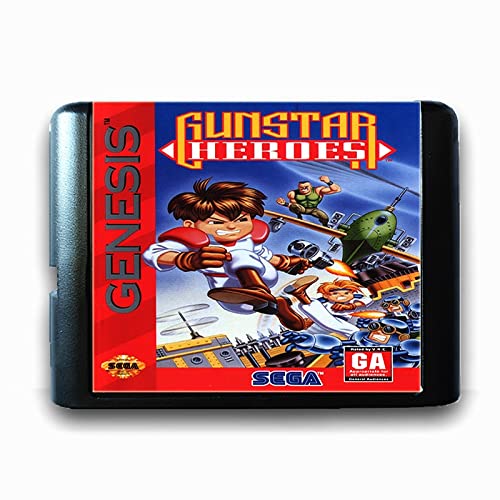 LKSYA GUNSTAR - Igračka karta za Mega Drive, za SEGA MD 16 bit, za Genesis Pal USA Jap Video Game Console
