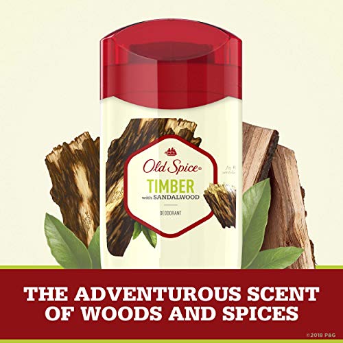 Old Spice aluminij bez dezodoransa za muškarce, drva s mirisom sandalovine, 3 oz,