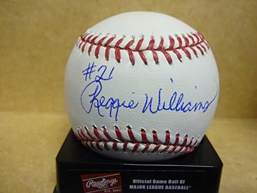 Reggie Williams Los Angeles Dodgers potpisao je M.L. Bejzbol w/coa - autogramirani bejzbol