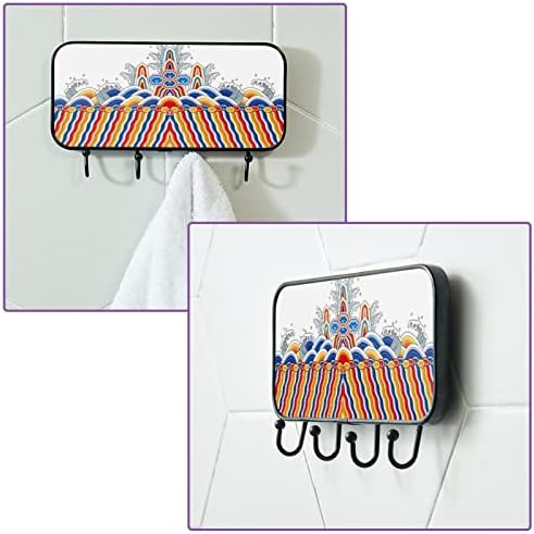 Ljepljive kuke od nehrđajućeg čelika ručnika zidne kuke zaglavljene u kupaonici ili kuhinjskom kineskom uzorku