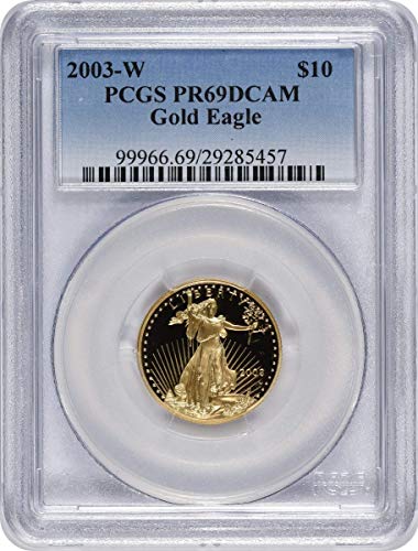 2003-W 10 dolara američki zlatni orao PR69DCAM PCGS
