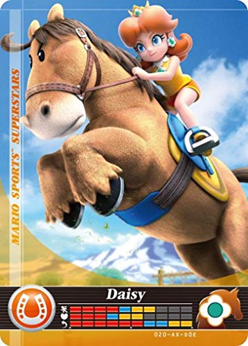 Nintendo Mario Sports Superstars Amiibo Card Horse Racing Daisy za Nintendo Switch, Wii U i 3DS