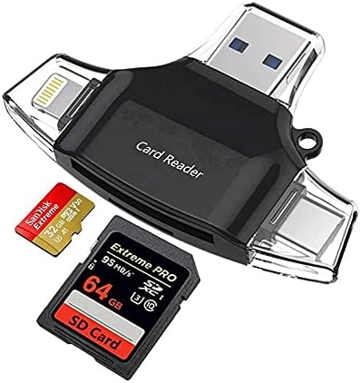 Smart-gadget BoxWave, kompatibilan sa Prestigio SmartKids Up - čitač SD kartica AllReader, čitač microSD kartica SD, Compact USB za