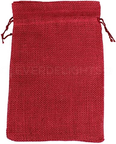 Crvene vrećice s vezicama od vreće od 8 12 - 50 pakiranja