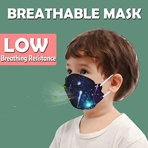 50pcs dječja jednokratna maska za lice vanjska zaštita maska s crtanim tiskom poklopac za lice prozračna udobna maska za bebe