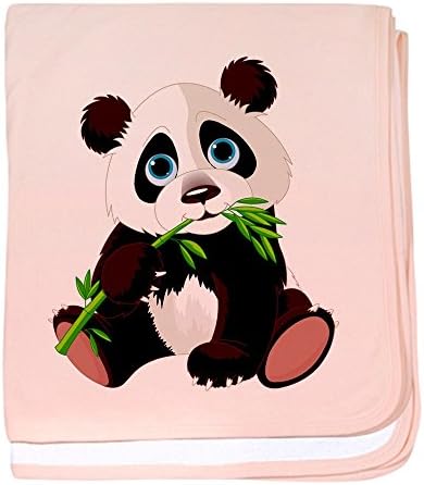Royal Lion Baby pokrivač Slatka panda medvjed jede bambus