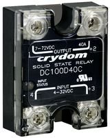 Crydom DC60A60C SSR Panel Mount, 90 do 140Vac, 60A, 7 do 48VDC