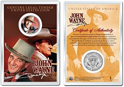 John Wayne - Rio Bravo Službeni jfk pola dolara američki novčić u Premium Holder
