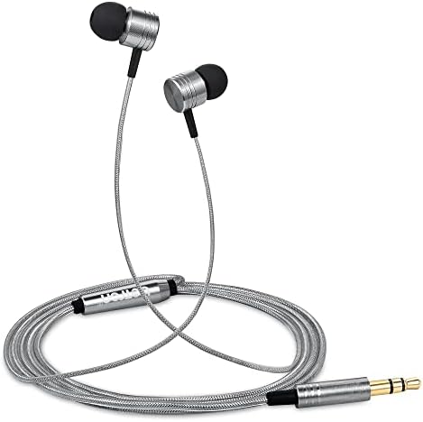 Beron B650 u slušalicama za uho slušalice ožičene s bukom izolirajući ušne ušice, bez zaprekane kabela, mekani pupoljci za uši 3,5