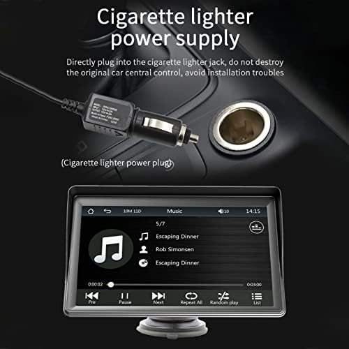 Automobil MP5 Player, 7 inčni HD automobil multimedijski stereo player, ulaz za unatrag i višenamjenski nosač, za iOS Android