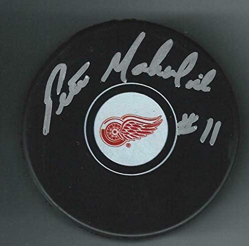 Pete Mahovlich potpisao je pak Detroit crvena krila - NHL pakove s autogramima