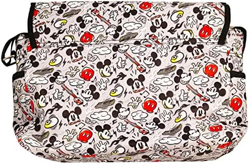 Torba za pelene Mikki Mouse-komplet s torbicom za pelene Mikki mouse, ručkama Mikki Mouse, naljepnicama i još mnogo toga/ torbe za