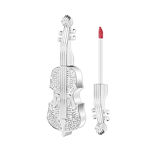 Dugotrajni ruž za usne od baršunastog crvenog ruža za violinu jedinstveni dizajn ruža za usne za violinu Vodootporni balzam za usne