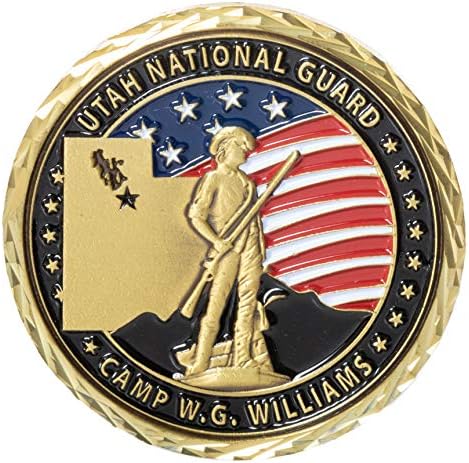 Vojni kamp Sjedinjenih Država Williams Utah Nacionalna garda Usang Challenge Coin