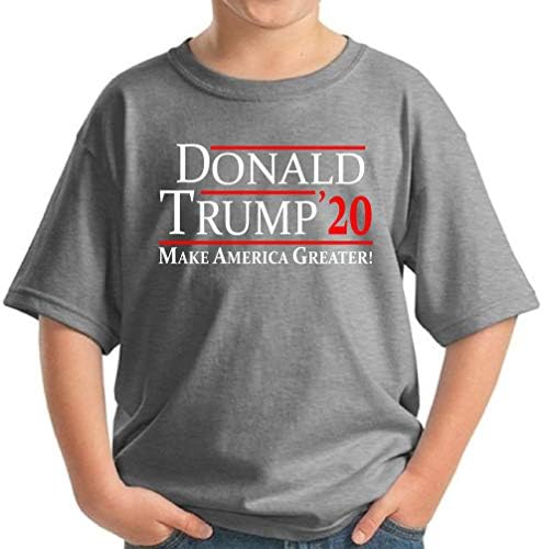 Pekatees Donald Trump 20 košulja za mlade 2020 Trump za majice za predsjednika SAD -a za djecu