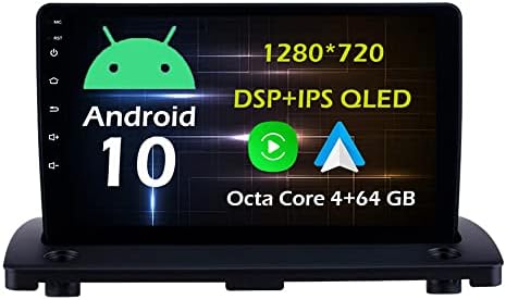 9 '' 4+64GB Android 10 U Dash Car Stereo Radio Fit za Volvo XC90 2004 05 06 07 08 08 09 10 11 12 13 14 GPS Navigacija CARPLAY Android