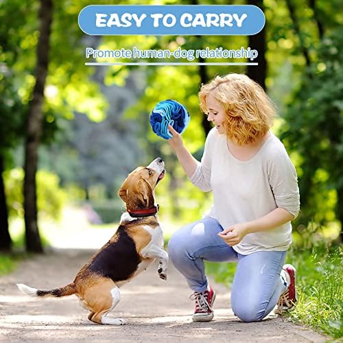 2 pakiranja šmrcajuće kuglice za pse za ublažavanje stresa interaktivne igračke za obogaćivanje pasa prostirka za njuškanje pasa igračka