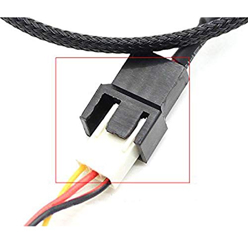 2 do 3-pinskog / 4-pinskog kabela za napajanje ventilatora s 5-voltnim priključkom, a do 3-pinskog / 4-pinskog kabela Kućišta adaptera
