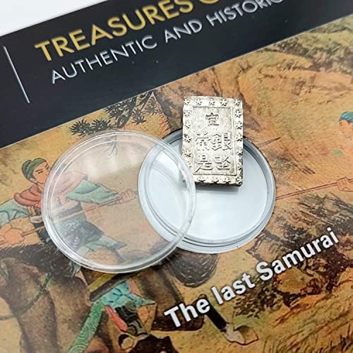 Drevni novčić Samuraja - vertikalni novac samuraja, uključen je potvrda o autentičnosti.