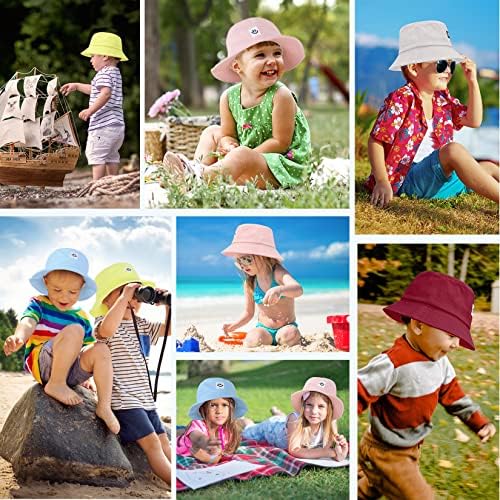 Century Star Toddler Sun Hat za djevojčice Dječaci dječaci mališani kašik upf 50+ dječji šešir plaže ljetni kapica osmijeh lice dječje